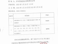 泸州昊成实业有限责任公司第二十六批次招商结果公示