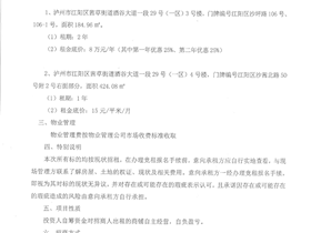 泸州昊成实业有限责任公司第二十八批次招商公告