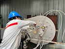 泸州市垃圾焚烧发电厂扩能工程1#锅炉点火成功